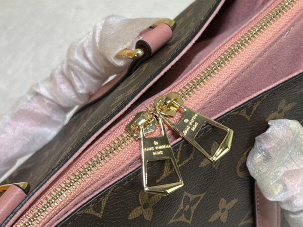 LOUIS VUITTON SOUFFLOT BB MONOGRAM CANVAS PEACH M44816 - Image 6