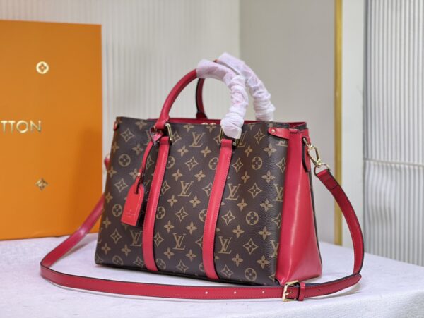 LOUIS VUITTON SOUFFLOT BB MONOGRAM CANVAS PINK M44816 - Image 7