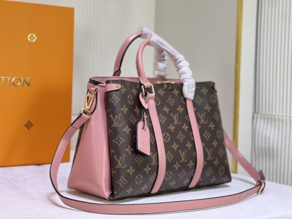 LOUIS VUITTON SOUFFLOT BB MONOGRAM CANVAS PEACH M44816 - Image 9