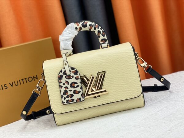 LOUIS VUITTON TWIST MM YELLOW 23CM - Image 10