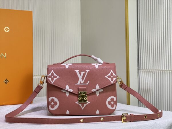 LOUIS VUITTON POCHETTE MÉTIS DARK PINK 25CM M46302 - Image 10