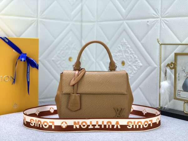 LOUIS VUITTON CLUNY MINI BROWN 20CM M58931 - Image 10