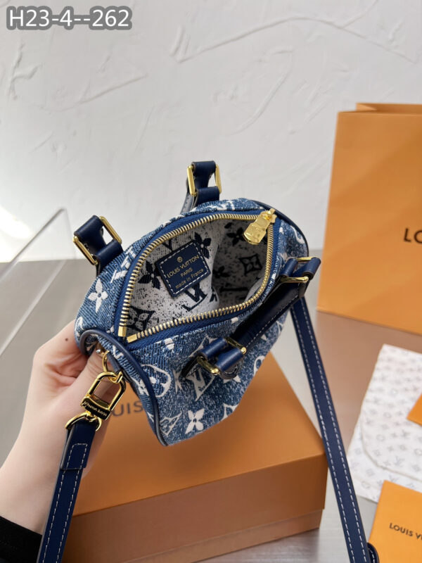 LOUIS VUITTON SPEEDY DENIM BAG CHARM 17CM M00546 - Image 10
