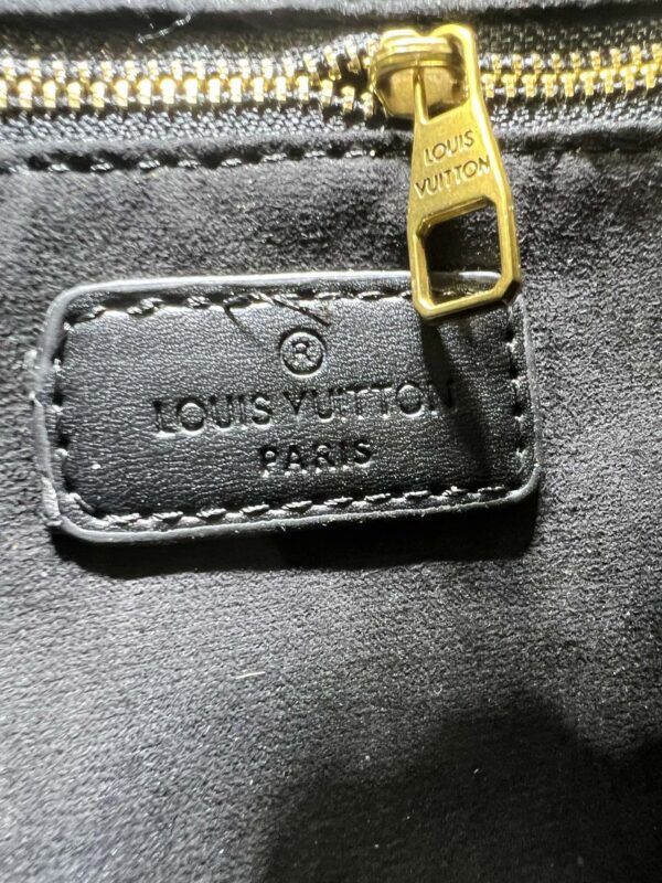 LOUIS VUITTON CITY KEEPALL BAG BLACK 20CM M21835 - Image 7