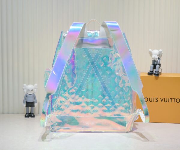 LOUIS VUITTON X VIRGIL ABLOH PVC PRISM CHRISTOPHER BACKPACK HONOGRAM 49CM M53286 - Image 2