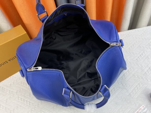 LOUIS VUITTON KEEPALL BANDOULIÈRE 50CM BLUE M59712 - Image 2