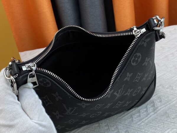 LOUIS VUITTON BOULOGNE BLACK LEATHER 27CM M45832 - Image 3