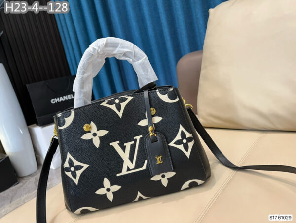 LOUIS VUITTON MONTAIGNE BB BAG BLACK 30CM M45778 - Image 2
