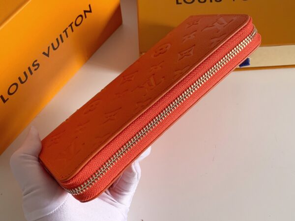 LOUIS VUITTON ZIPPY WALLET MONOGRAM ORANGE 19CM M61864 - Image 2