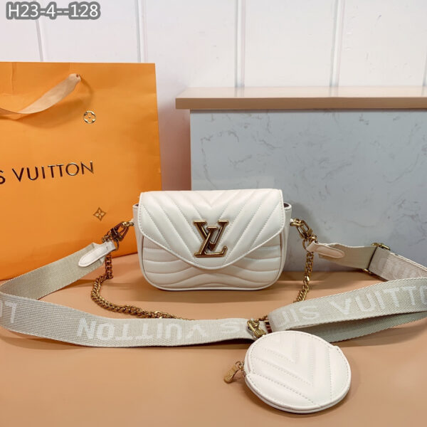LOUIS VUITTON NEW WAVE MULTI POCHETTE WHITE 20CM M56471 - Image 2