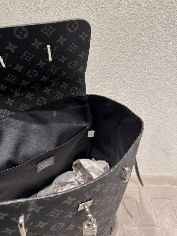 LOUIS VUITTON STEAMER BACKPACK BLACK 42CM M44052 - Image 2