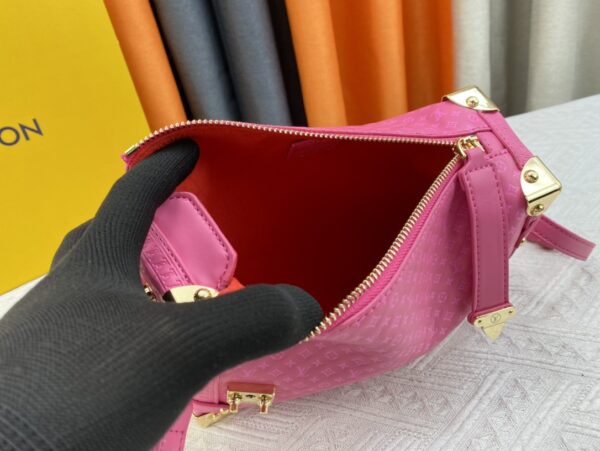 LOUIS VUITTON SIDE TRUNK MONOGRAM IN FULL PINK 24.5CM M46358 - Image 2