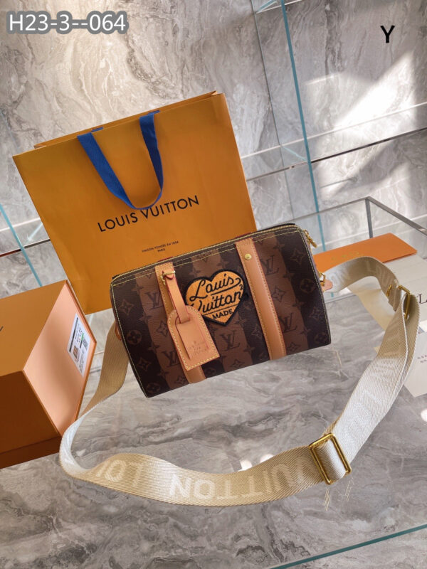 LOUIS VUITTON BOLSA CITY KEEPALL BROWN 28CM M45963 - Image 2