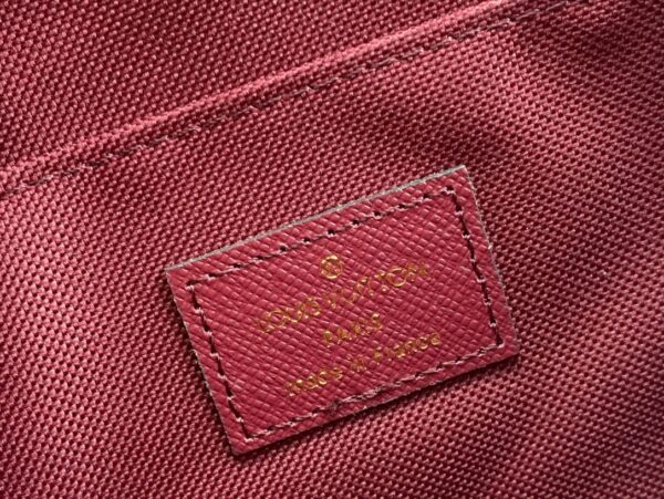 LOUIS VUITTON POCHETTE FÉLICIE WINE RED 21CM M61293 - Image 4