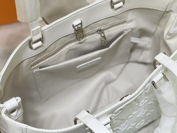LOUIS VUITTON ORNAMENTS CAPSULE SAC PLAT WHITE 34CM M21841 - Image 3