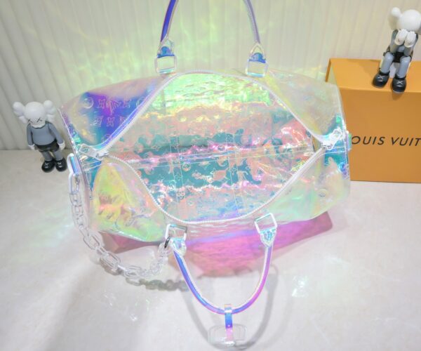 LOUIS VUITTON KEEPALL BANDOULIÈRE 50 PRISM HOLOGRAM M53271 - Image 3