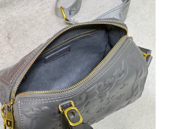LOUIS VUITTON CITY KEEPALL BAG GREY 20CM M21835 - Image 3