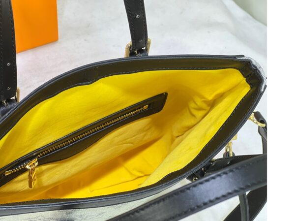 LOUIS VUITTON GREY MONOGRAM FRANCOISE BAG 32CM - Image 3