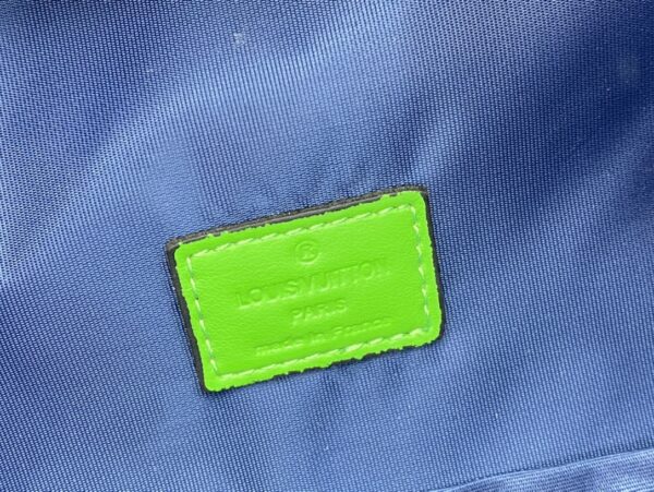 LOUIS VUITTON MULTIPOCKET BACKPACK GREEN AND BLUE 40CM M59690 - Image 3