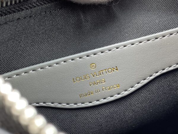 LOUIS VUITTON BOULOGNE BLACK AND GREY LEATHER 27CM M45832 - Image 3