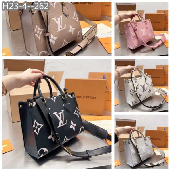 LOUIS VUITTON EMPREINTE ONTHEGO PM GREY 25CM M45654 - Image 3