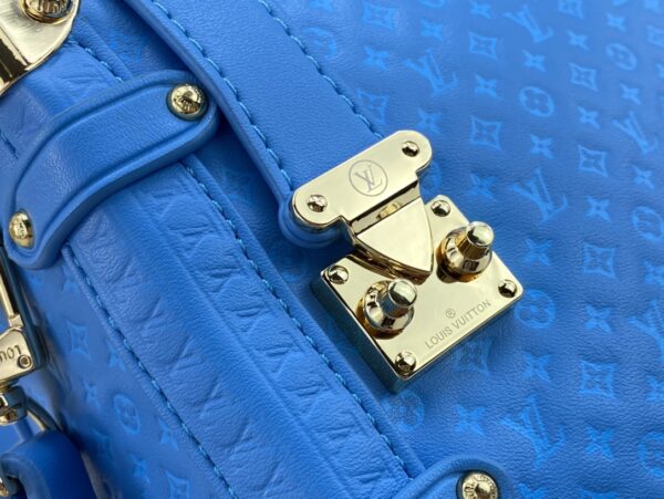 LOUIS VUITTON SIDE TRUNK MONOGRAM IN FULL BLUE 24.5CM M46358 - Image 4
