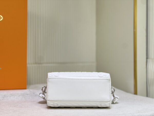 LOUIS VUITTON CITY KEEPALL BAG WHITE 20CM M21835 - Image 4