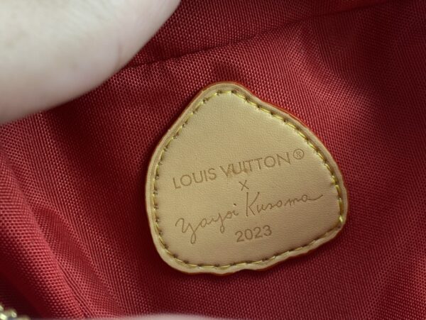 LOUIS VUITTON x YAYOI KUSAMA SQUARE HANDBAG 16CM M46450 - Image 4