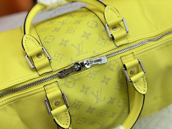 LOUIS VUITTON KEEPALL BANDOULIÈRE 50CM YELLOW M59712 - Image 4
