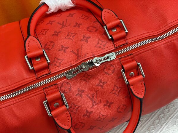 LOUIS VUITTON KEEPALL BANDOULIÈRE 50CM RED M59712 - Image 5