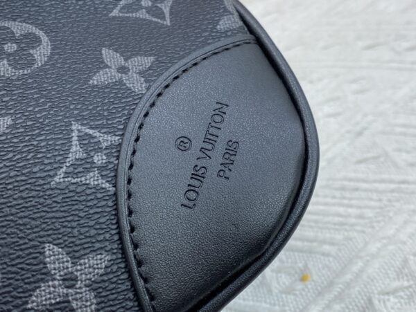 LOUIS VUITTON BOULOGNE BLACK LEATHER 27CM M45832 - Image 5