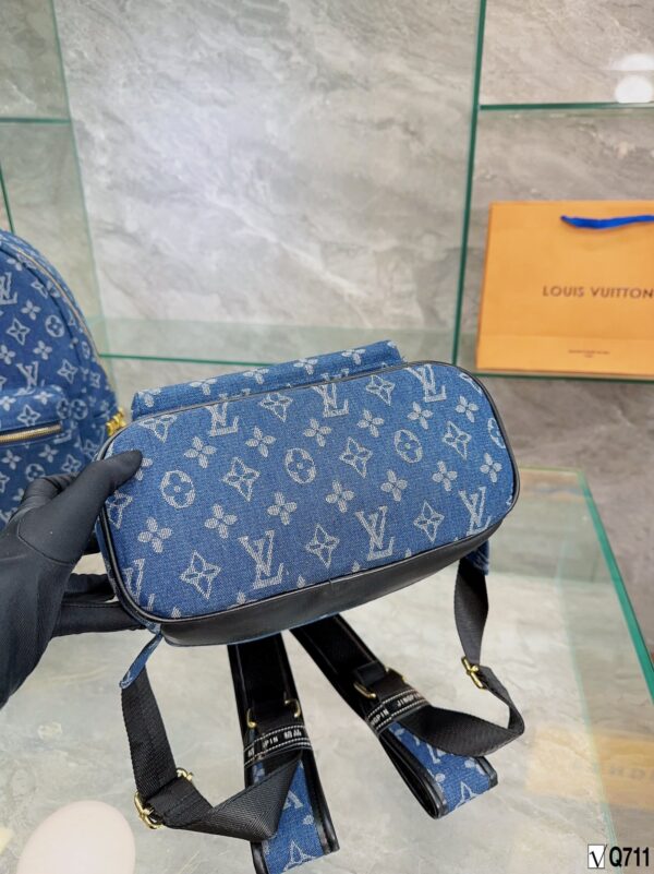 LOUIS VUITTON MONOGRAM DEMIN 38CM BACKPACK - Image 3