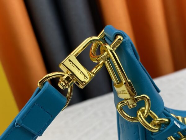 LOUIS VUITTON LOOP BAGUETTE BAG BLUE 23CM M22593 - Image 5