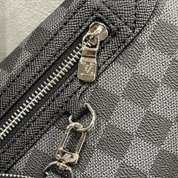 LOUIS VUITTON DUO SLING BAG CARO BLACK 42CM M30936 - Image 4