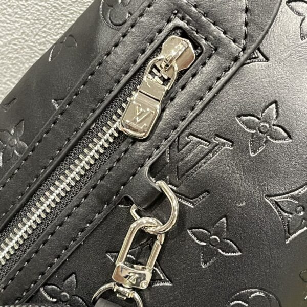 LOUIS VUITTON DUO SLING BAG FULL BLACK 42CM M30936 - Image 5