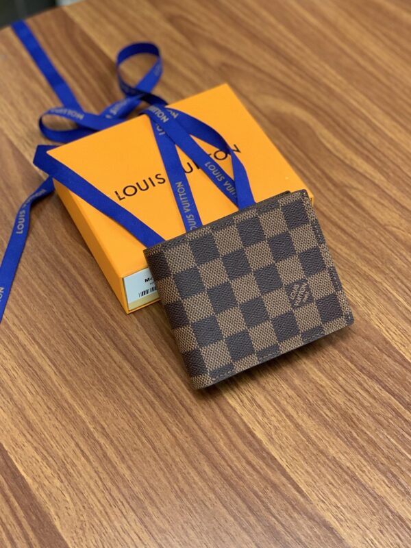 LOUIS VUITTON DAMIER BROWN COATED CANVAS 11CM N60053 - Image 5
