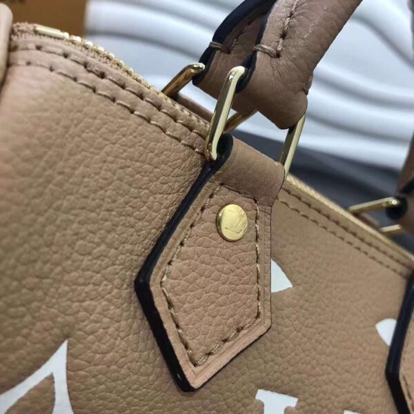 LOUIS VUITTON NANO SPEEDY MONOGRAM CANVAS LIGHT BROWN 17CM M81456 - Image 5