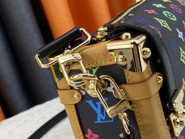 LOUIS VUITTON SIDE TRUNK MONOGRAM IN BLACK 21CM M46358 - Image 5