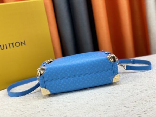 LOUIS VUITTON SIDE TRUNK MONOGRAM IN FULL BLUE 24.5CM M46358 - Image 10