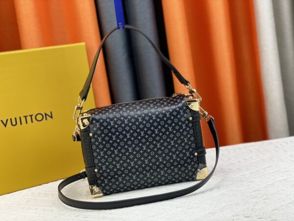 LOUIS VUITTON SIDE TRUNK MONOGRAM IN FULL BLACK 24.5CM M46358 - Image 6