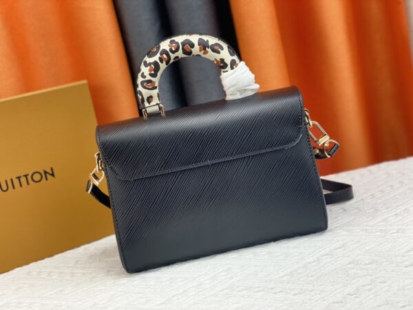 LOUIS VUITTON TWIST MM BLACK 23CM - Image 6