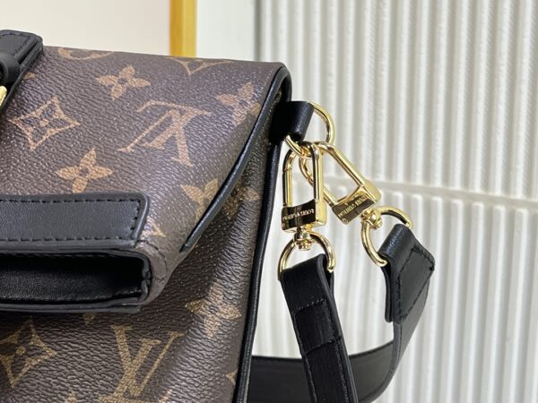 LOUIS VUITTON BROWN MONOGRAM FRANCOISE BAG 32CM - Image 6