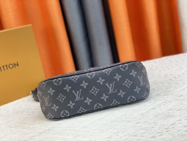 LOUIS VUITTON BOULOGNE BLACK LEATHER 27CM M45832 - Image 7