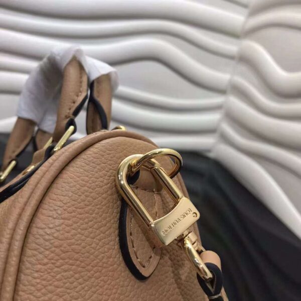 LOUIS VUITTON NANO SPEEDY MONOGRAM CANVAS LIGHT BROWN 17CM M81456 - Image 6