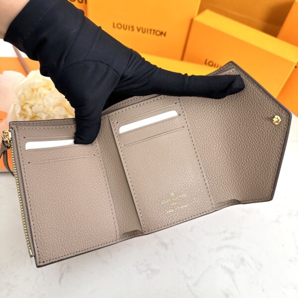 LOUIS VUITTON VICTORINE WALLET BEIGE 12CM M81861 - Image 6