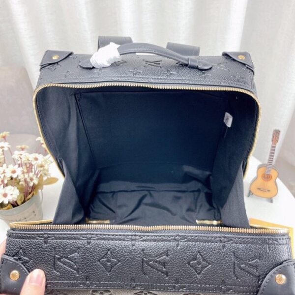 LOUIS VUITTON SOFT TRUNK BACKPACK MONOGRAM PM BLACK 35CM M44752 - Image 6