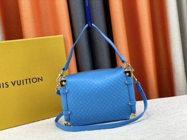 LOUIS VUITTON SIDE TRUNK MONOGRAM IN FULL BLUE 24.5CM M46358 - Image 6