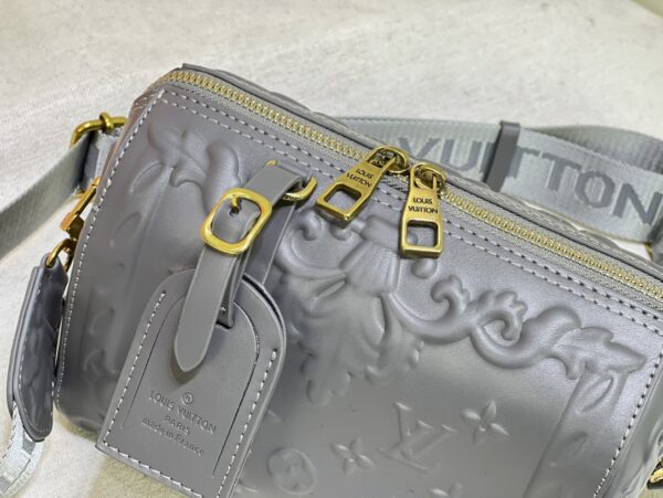 LOUIS VUITTON CITY KEEPALL BAG GREY 20CM M21835 - Image 7
