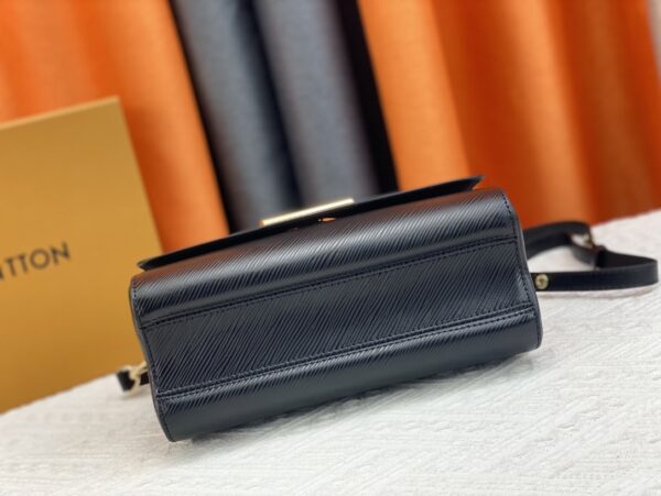 LOUIS VUITTON TWIST MM BLACK 23CM - Image 7