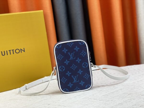 LOUIS VUITTON DANUBE PPM MONOGRAM BLUE 17CM M45893 - Image 6